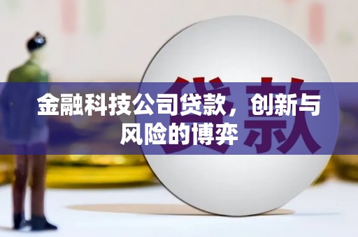 渝北金融科技公司贷款，创新与风险的博弈