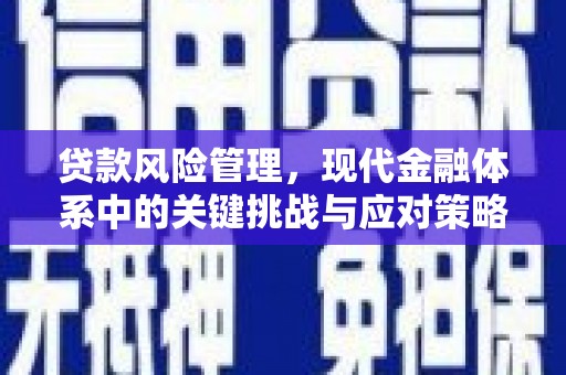 渝北贷款风险管理，现代金融体系中的关键挑战与应对策略