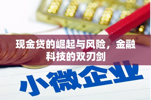 渝北现金贷的崛起与风险，金融科技的双刃剑