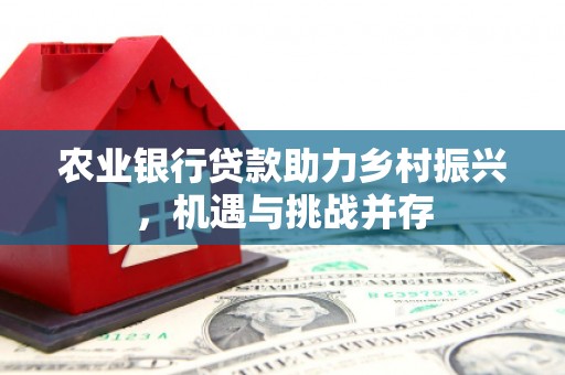 渝北农业银行贷款助力乡村振兴，机遇与挑战并存