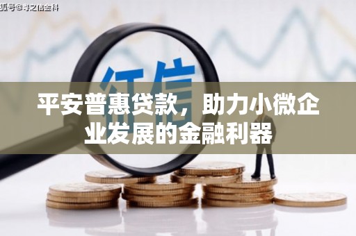 渝北平安普惠贷款，助力小微企业发展的金融利器